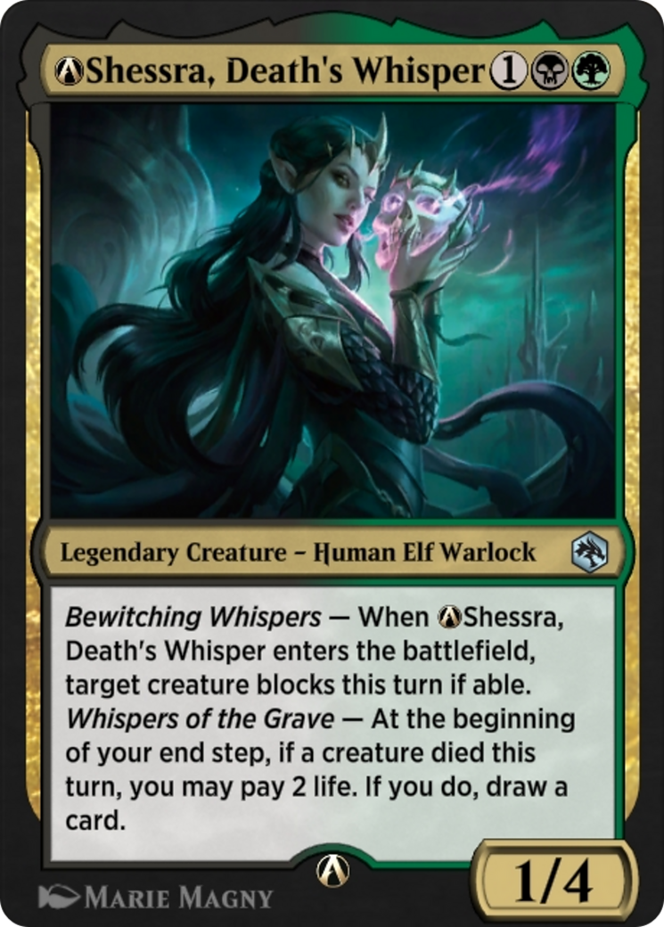 Shessra, Death's Whisper (Alchemy)