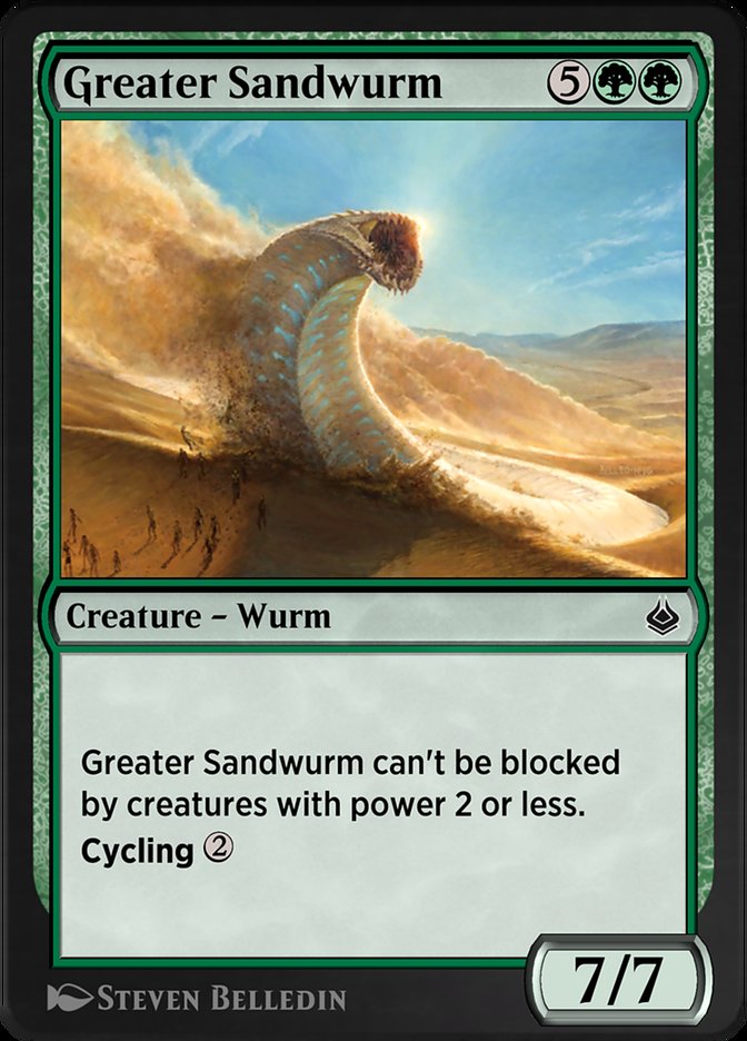 Greater Sandwurm