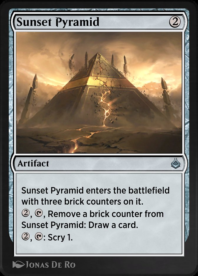 Sunset Pyramid