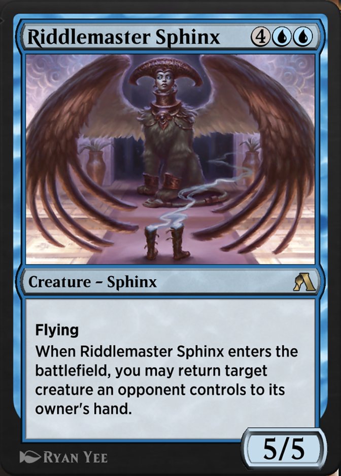 Riddlemaster Sphinx