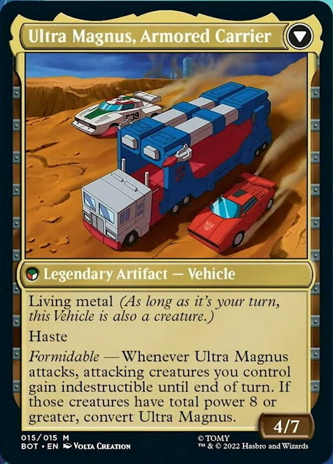 Ultra Magnus, Armored Carrier