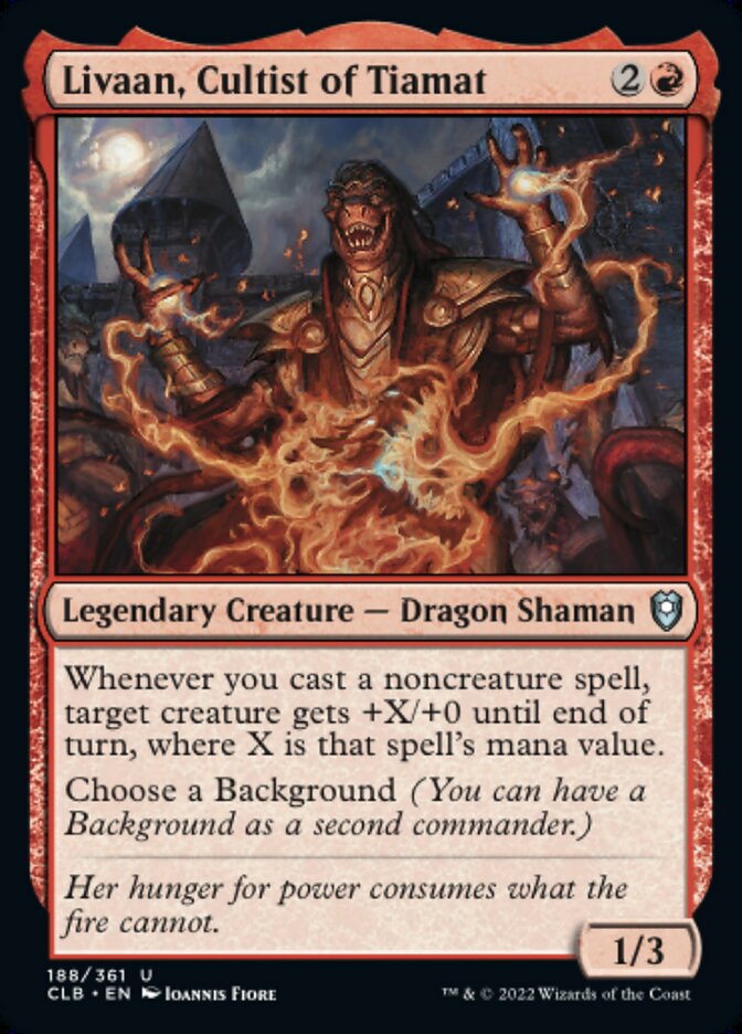 Livaan, Cultist of Tiamat