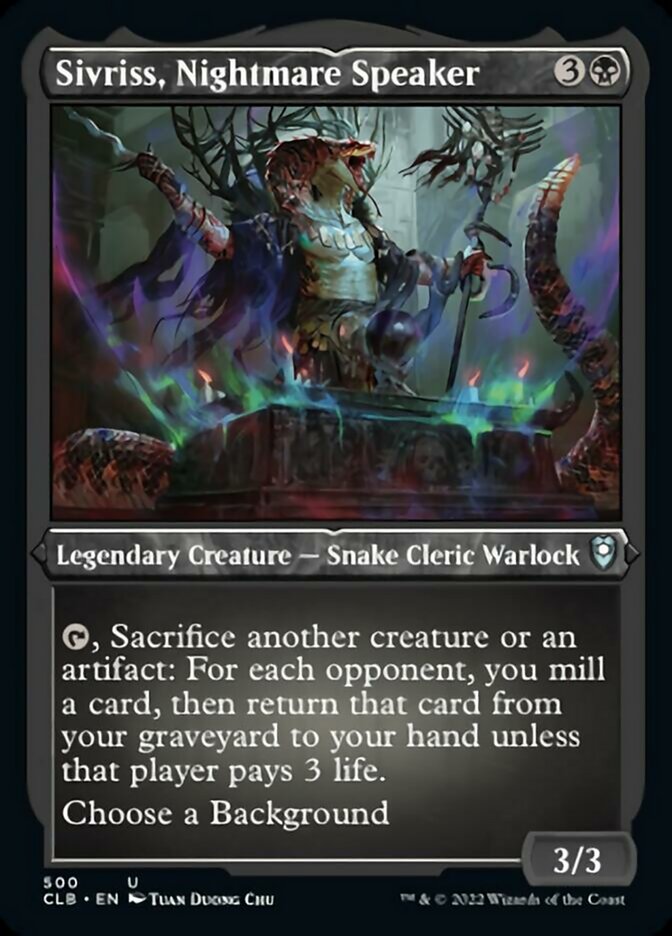 Sivriss, Nightmare Speaker