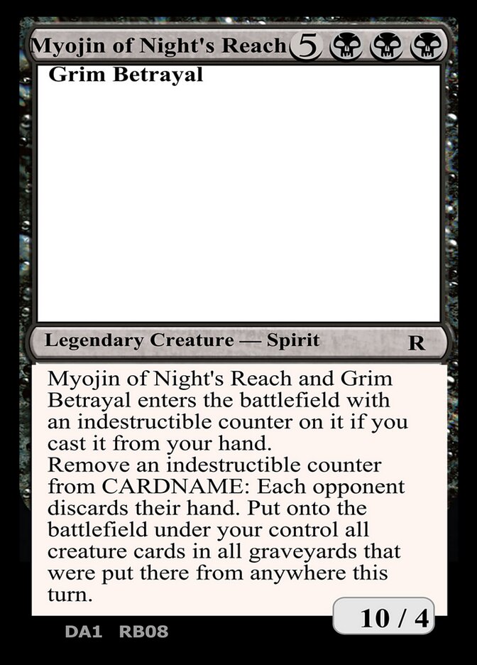 Myojin of Night's Reach Grim Betrayal