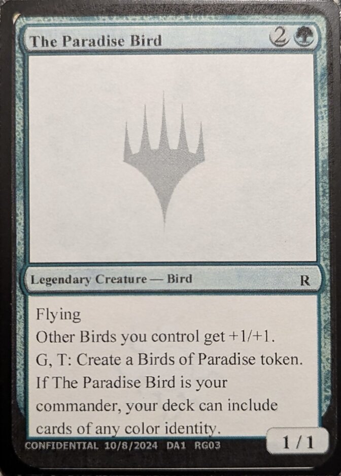 The Paradise Bird