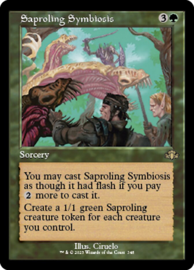 Saproling Symbiosis