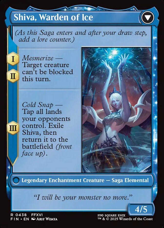 Shiva, Warden of Ice