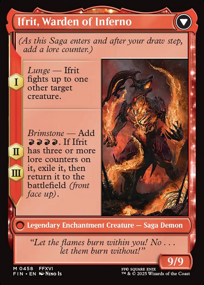 Ifrit, Warden of Inferno