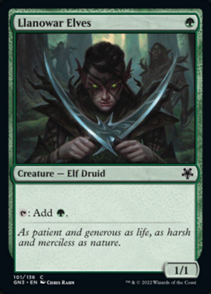 Llanowar Elves