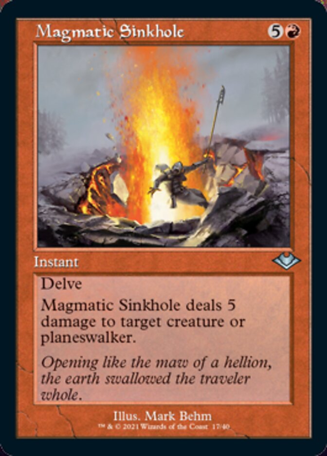 Magmatic Sinkhole