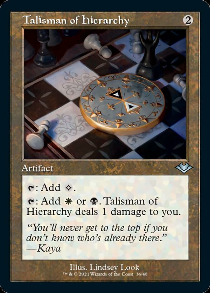 Talisman of Hierarchy