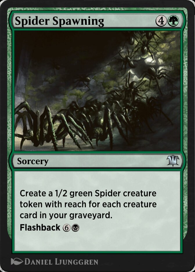 Spider Spawning