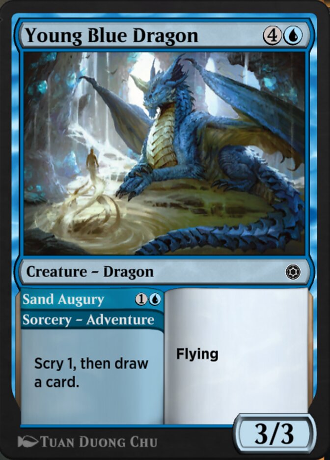 Young Blue Dragon