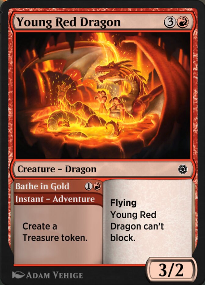 Young Red Dragon