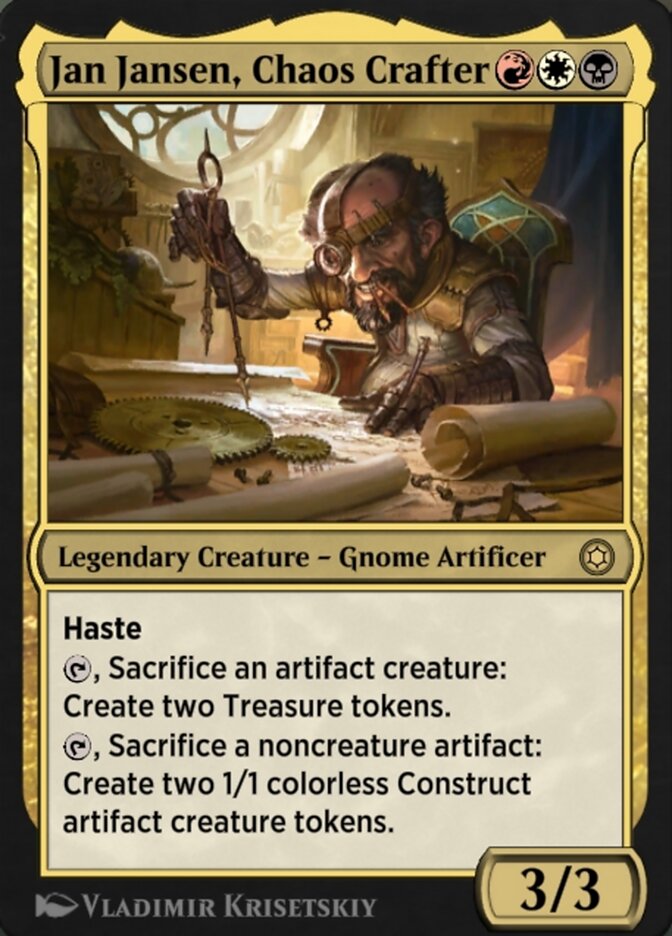 Jan Jansen, Chaos Crafter