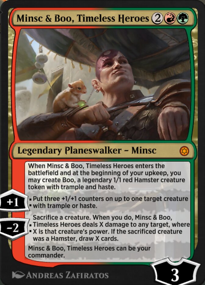 Minsc & Boo, Timeless Heroes