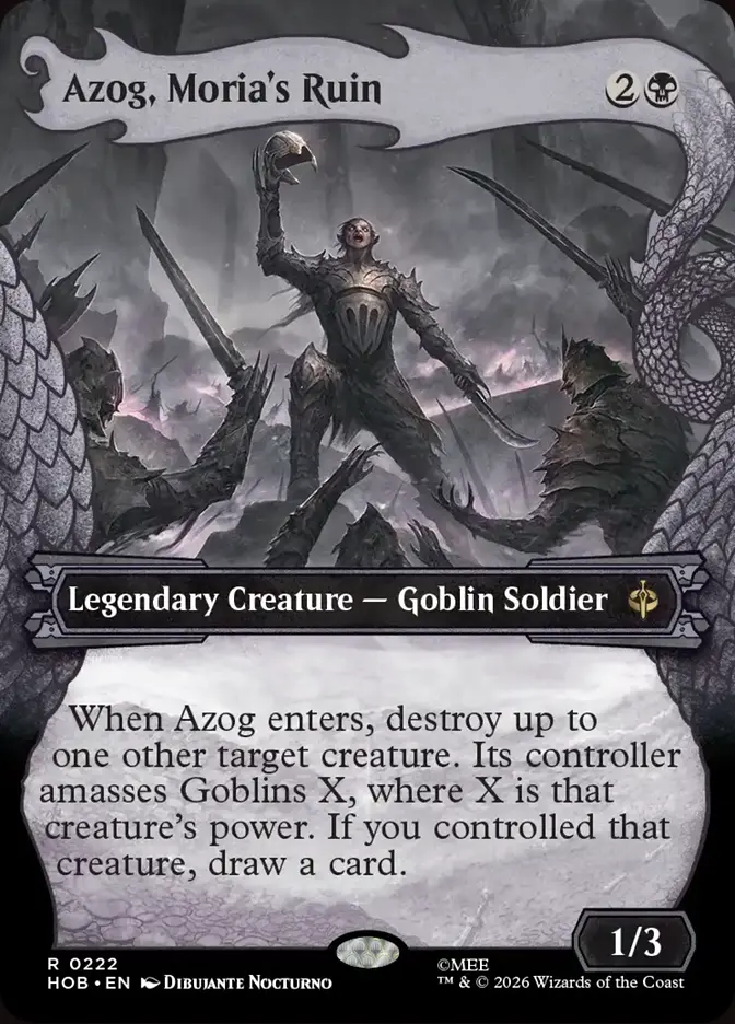 Azog, Moria's Ruin