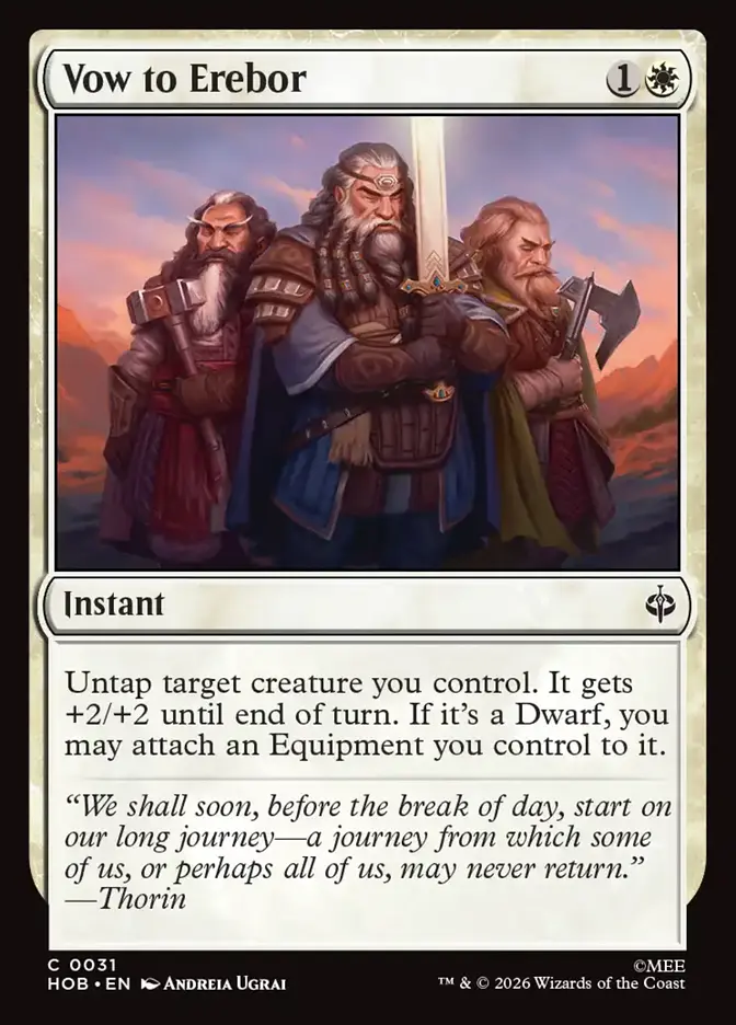 Vow to Erebor