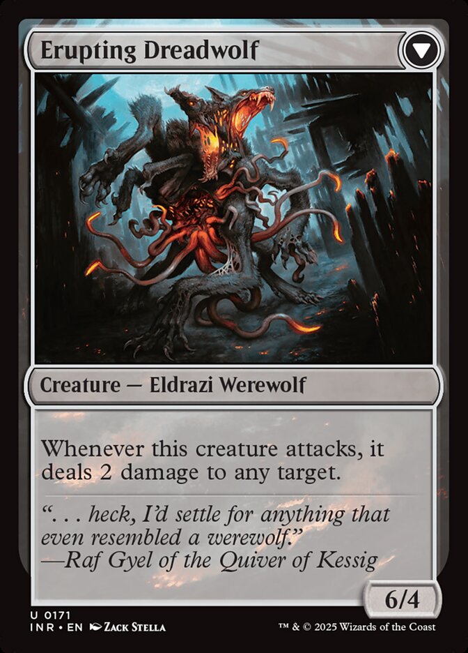 Erupting Dreadwolf