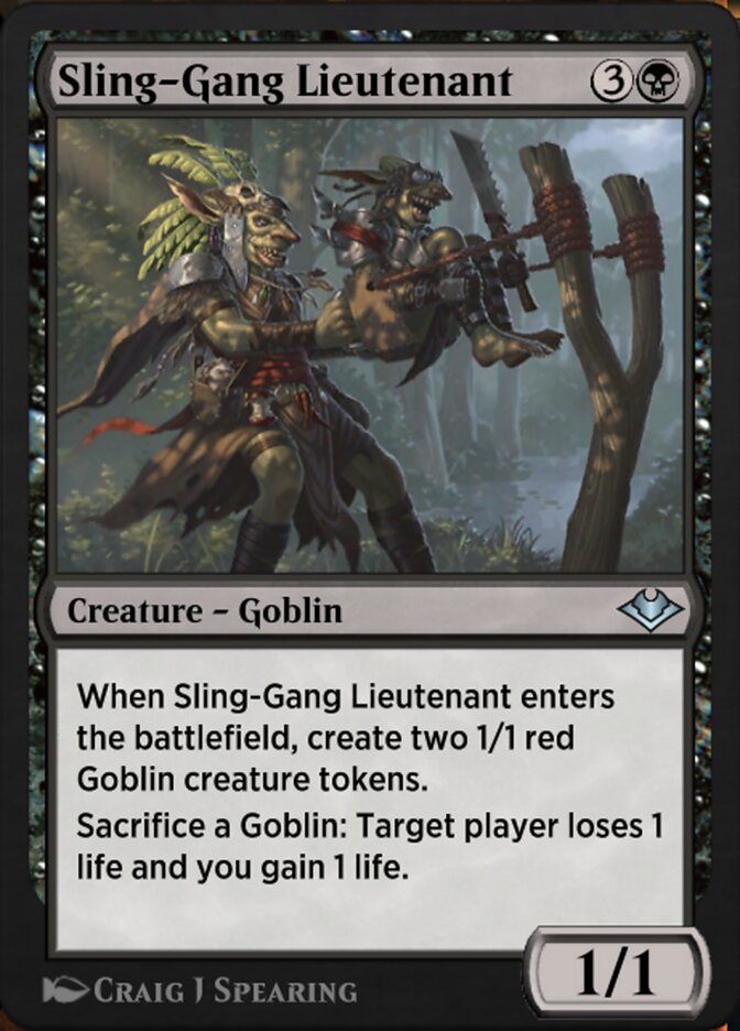 Sling-Gang Lieutenant