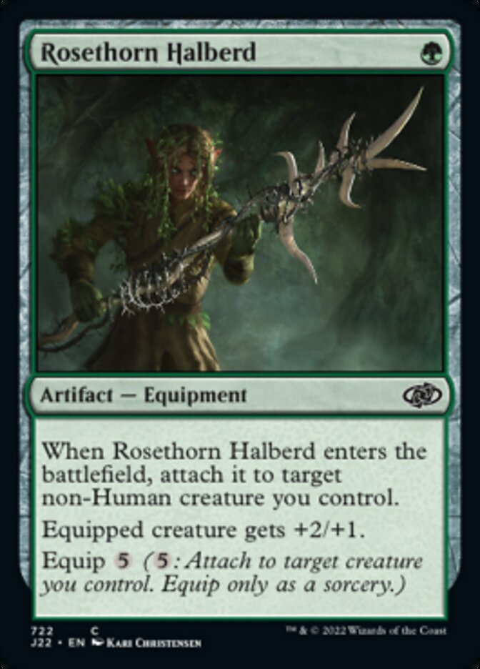 Rosethorn Halberd