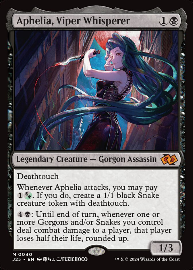 Aphelia, Viper Whisperer