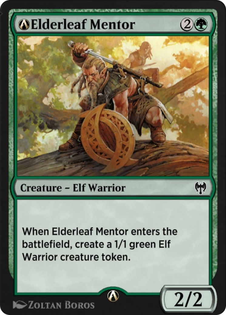 Elderleaf Mentor (Alchemy)