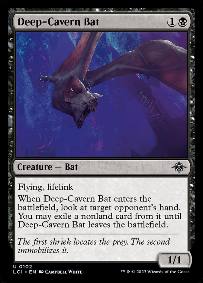 Deep-Cavern Bat