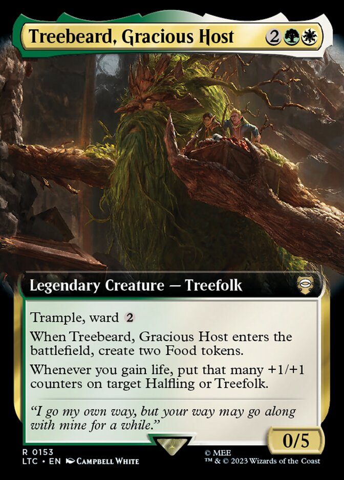 Treebeard, Gracious Host