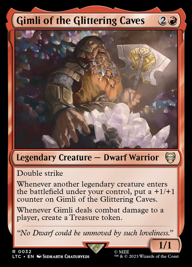 Gimli of the Glittering Caves