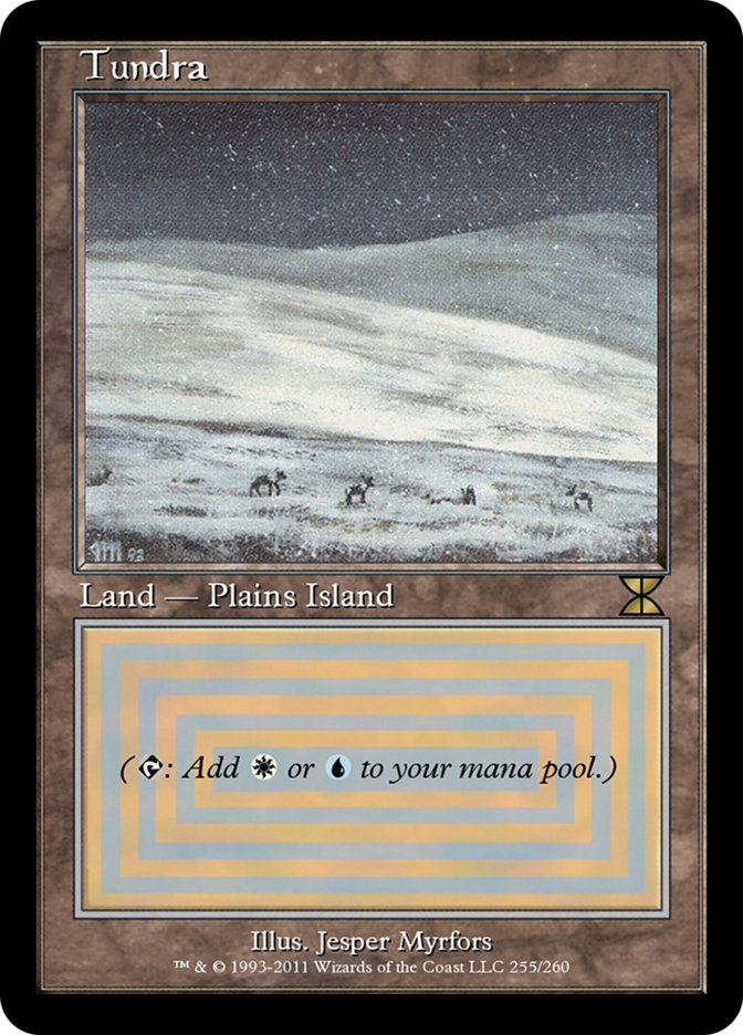 超ポイント祭?期間限定】 マジック：ザ・ギャザリング tundra Mtg ...