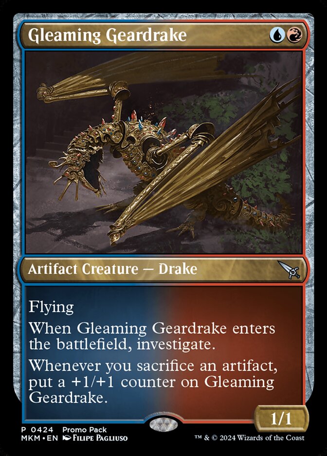 Gleaming Geardrake