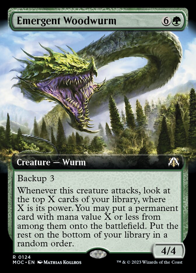 Emergent Woodwurm