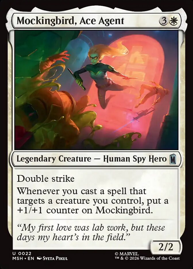 Mockingbird, Ace Agent