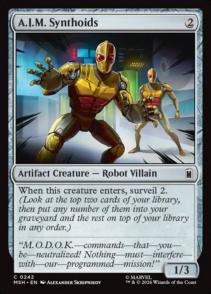 A.I.M. Synthoids