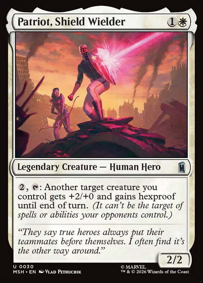 Patriot, Shield Wielder