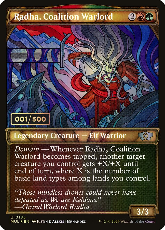 Radha, Coalition Warlord