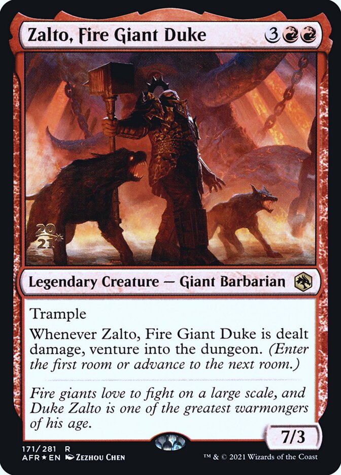 Zalto, Fire Giant Duke