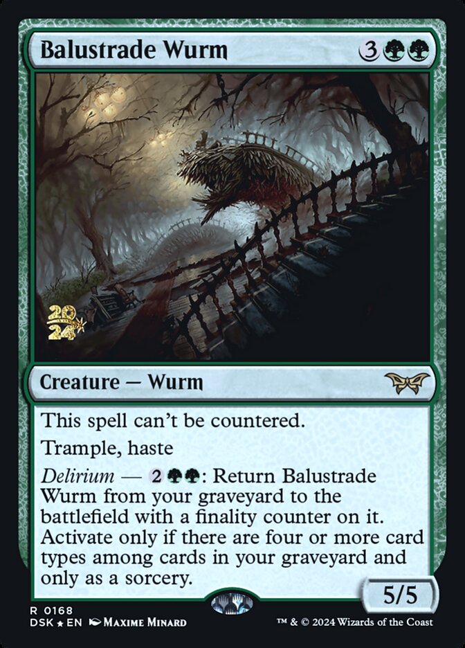 Balustrade Wurm