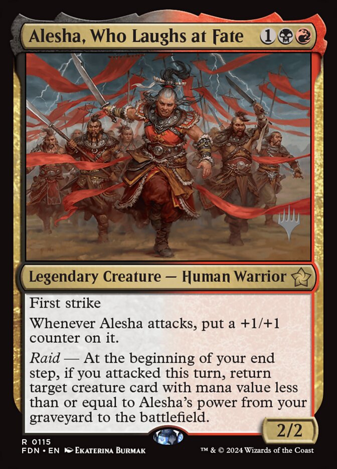 Alesha, Who Laughs at Fate