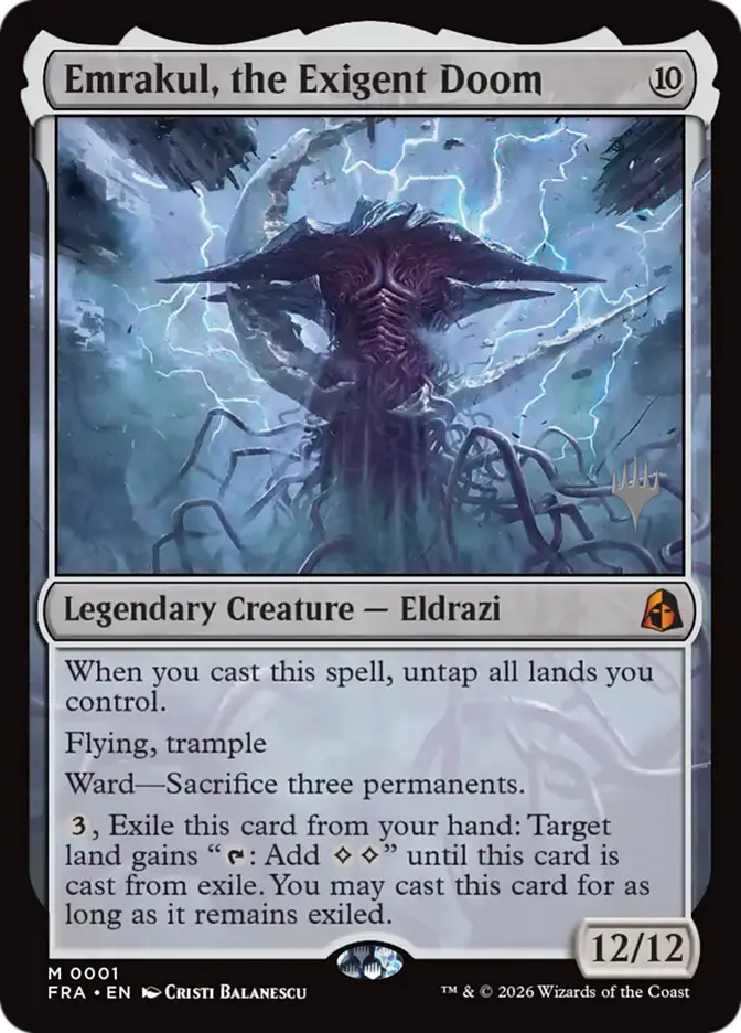 Emrakul, the Exigent Doom