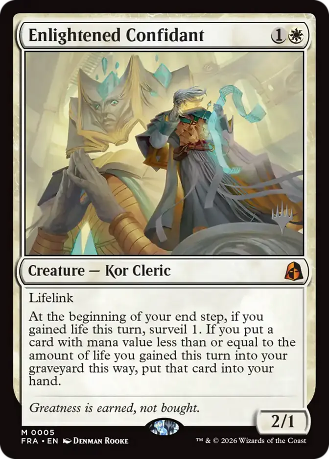 Enlightened Confidant