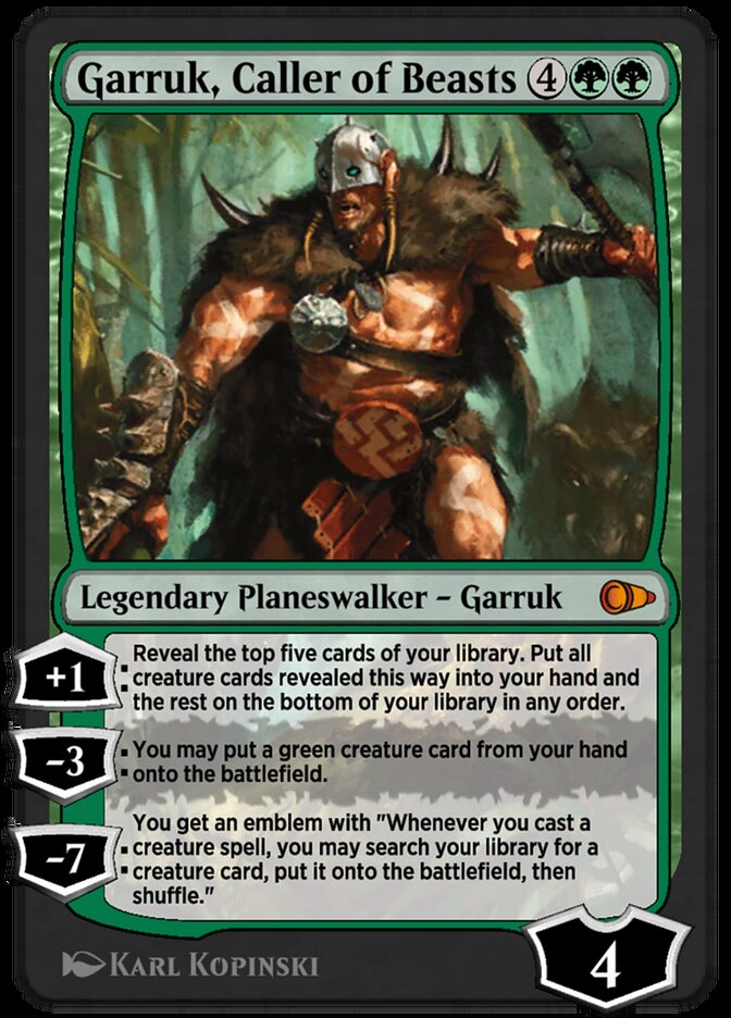 Garruk, Caller of Beasts