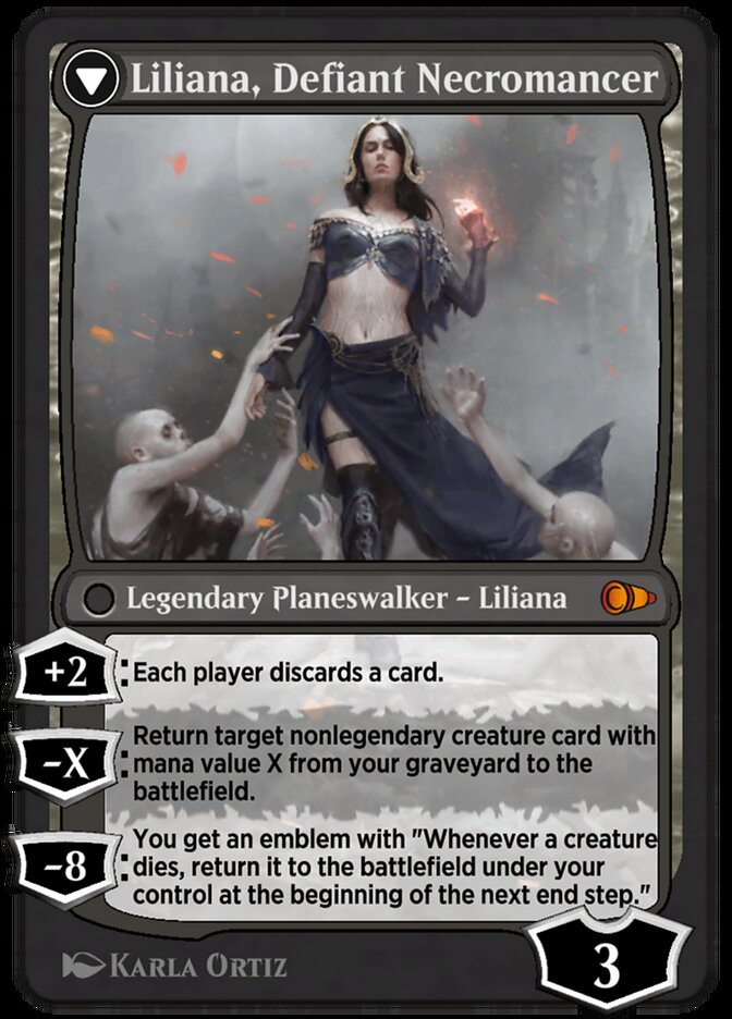 Liliana, Defiant Necromancer