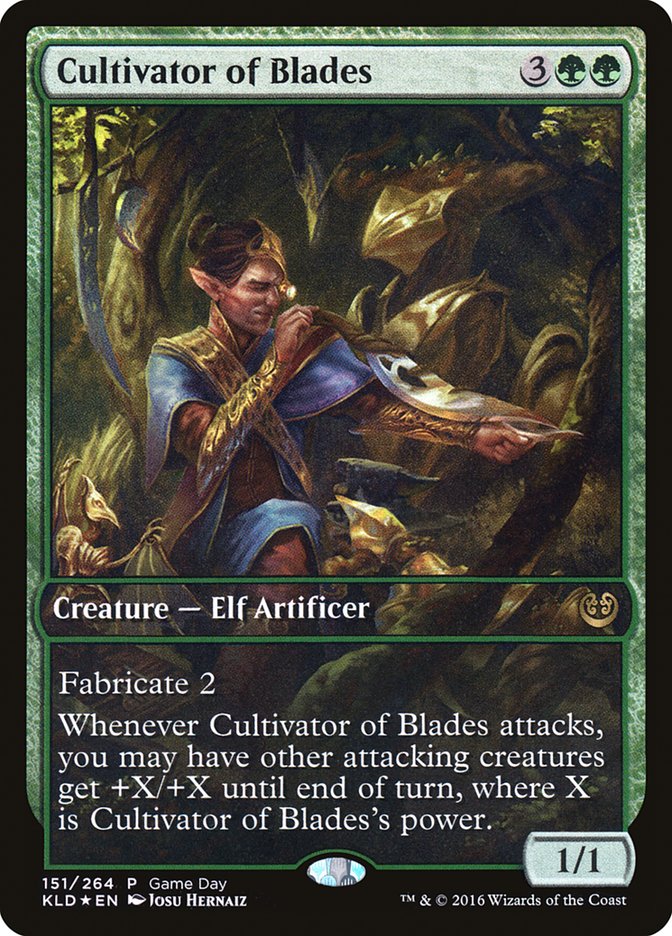 Cultivator of Blades