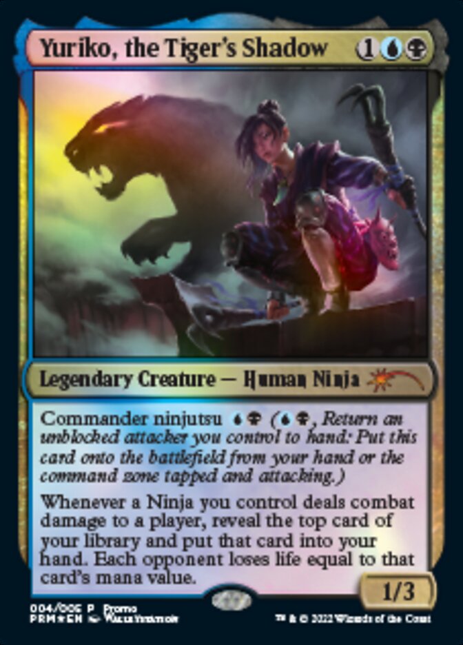 Yuriko, the Tiger's Shadow - mtg.wtf