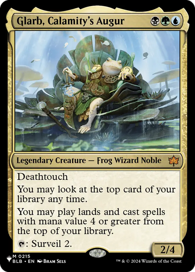 Glarb, Calamity's Augur