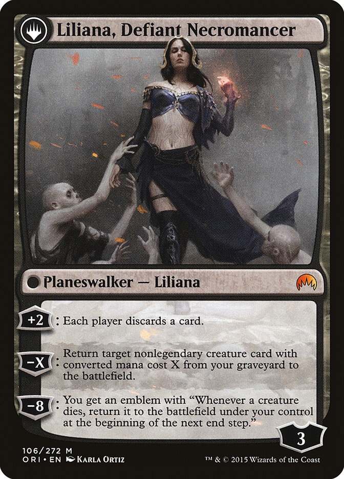 Liliana, Defiant Necromancer