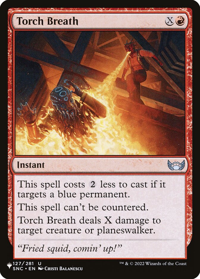 Torch Breath