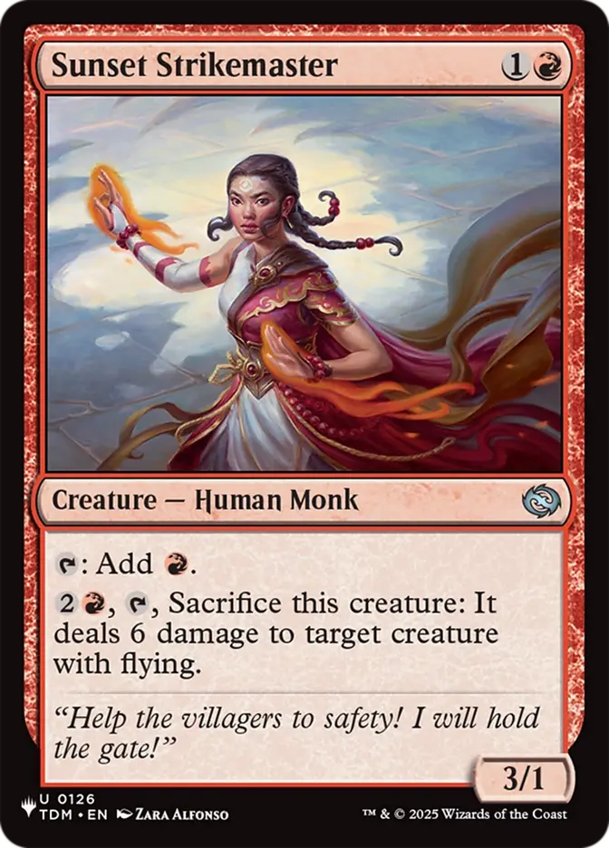 Sunset Strikemaster